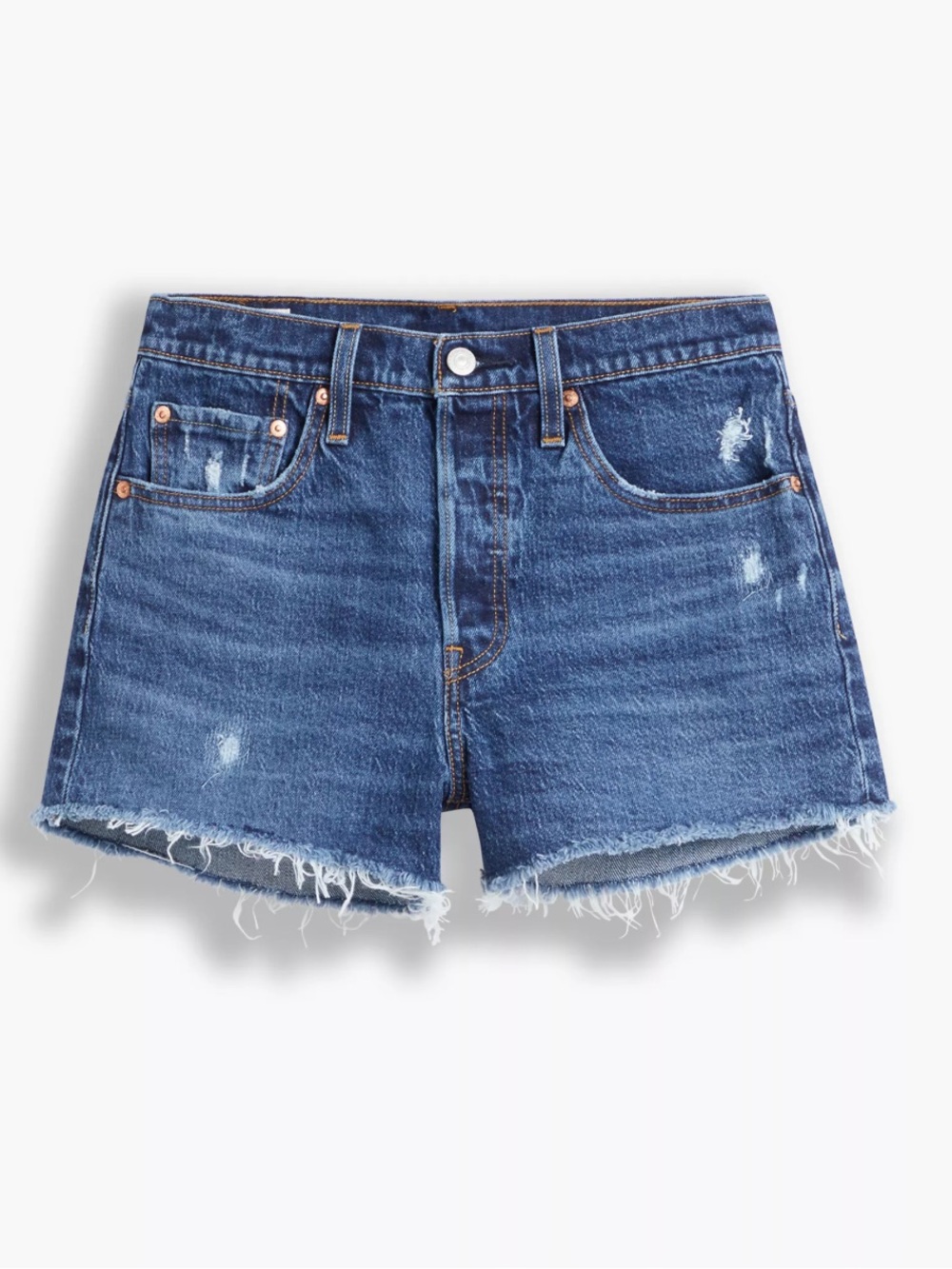 Levi's Blue Denim 501 Jean Shorts NWT - Picture 2 of 6